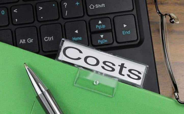 Categorisation of Costs